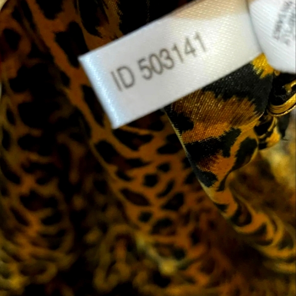 90s Victoria's Secret Leopard Maxi Sz M - Picture 4 of 5